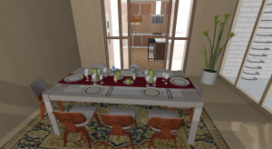 带庭院两个房间 - 复制 poster